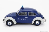 Edicola Volkswagen Beetle Kafer Maggiolino Portugal Policia Police 1974 1:24 modrá biela