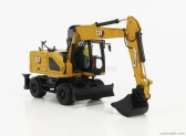 Dm-models Caterpillar Catm318 Escavatore Gommato - hydraulické rýpadlo 1:50 žlté čierne