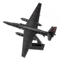 Oceľová stavebnica Lockheed U-2 Dragon Lady