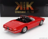 Maserati Ghibli Spider Cabriolet Open 1970 v mierke Kk - Ráfiky - Cerchio A Raggio 1:18 Red