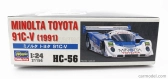 Hasegawa Toyota 91c-v Team Minolta N 36 Race 1991 M.sekiya - H.ogawa - A.wallace 1:24 /
