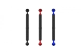 Carbon Fiber Dual 1inch-Ball prodlužovací adaptér (10inch)