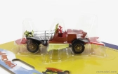 Corgi Tv series Chitty Chitty Bang Bang 1:43 Stříbrná Červená Hnědá