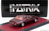 Matrix scale models De tomaso Deauville 2-series 1983 1:43 Red Met