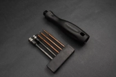 Set 1/4" bitů včetně rukojeti (1.5, 2.0, 2.5mm imbus a 5.5, 7mm nástrčkový)