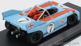 Najlepší model Porsche 908/3 Spider N 7 Targa Florio 1971 J.siffert - B.redman 1:43 Light Blue