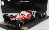 Minichamps Alfa romeo F1 C41 Team Orlen Racing N 99 Posledné preteky Abu Dhabi GP 2021 Antonio Giovinazzi 1:18 Biela červená met.