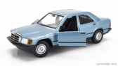Bburago Mercedes Benz 190e 1984 1:24 Diamond Blue