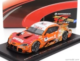 Spark-model Toyota Supra Gr Team Eneos Rookie N 14 Gt500 Class Super Gt 2024 Kazuya Oshima - Nirei Fukuzumi 1:43 Orange White