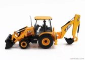 Britains JCB 3cx Plus Ruspa Gommata - traktorový škrabák 1:32 žltá čierna