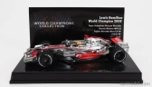 Minichamps Mclaren F1  Mp4/23 Team Vodafone Mclaren Mercedes N 22 World Champion Season 2008 Lewis Hamilton 1:43 Silver Red
