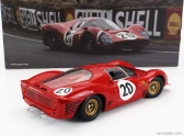 Werk83 Ferrari 330 P3 4.0l V12 Coupe Ch.0848 Team Ferrari Sefac N 20 24h Le Mans 1966 Ludovico Scarfiotti - Mike Parkes 1:18 Red