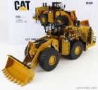 Dm-models Caterpillar Cat994k Ruspa Gommata - škrabací traktor - kolesový nakladač - konfigurácia Rock 1:50 žltá čierna
