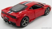 Bburago Ferrari 458 Speciale 1:18 červená