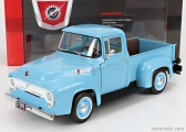 Autoworld Ford usa F-100 Pick-up 1956 1:18 Světle Modrá