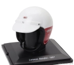 Edicola Helma F1 Casco Helma Lorenzo Bandini 312 F1-67 Team Ferrari Sezóna 1967 1:5 Červená biela