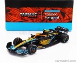 Tarmac Mclaren F1  Mcl36 Team Mclaren N 4 Abu Dhabi Gp 2022 Lando Norris 1:64 Oranžová Světle Modrá