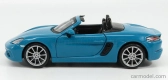 Bburago Porsche 718 Boxster 1:24 modrá