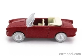 Officina-942 Siata Amica 56 Spider (základ Fiat 600) 1956 1:76 Červená