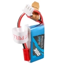 Gens ace akumulátor LiPo 300mAh 7.4V 45C 2S1P JST-SYP Plug | RCprofi.cz