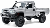 RC auto Land Cruiser Toyota PRO, stříbrná + náhradní baterie