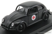 Rio-models Volkswagen Beetle Vojenská sanitka 1943 1:43 čierna