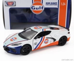 Motor-max Chevrolet Corvette C8 N 52 Gulf Racing 2020 1:24 Bílá Modrá Oranžová