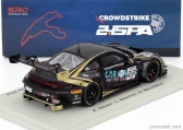 Spark-model Porsche 911 992 Gt3 R 4.2l Team Schumacher Clrt N 22 24h Spa 2024 Ayhancan Guven - Laurin Heinrich - Dorian Boccolacci 1:43 Black Gold