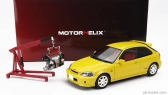 Motorhelix Honda Civic Ek9 Type R With Engine And Accessories 1999 1:18 Žlutá Barva Slunečního Světla
