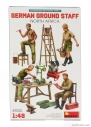 Miniart Figures German Ground Staff North Africa 1:48 /