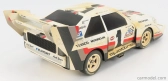 Cmr Audi Quattro Sport S1 E2 N 1 Winner Rally Pikes Peak Hill Climb - Dirty Version - 1987 W.rohrl 1:18 Žlutá Bílá Červená