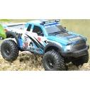 RC auto Dirt Climbing Pickup Race Crawler, modrá