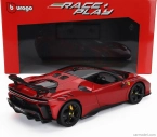 Bburago Ferrari Sf90xx Stradale 2024 1:18 Rosso Magma - Červená S Černou