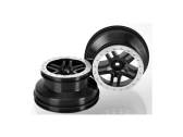 Traxxas disk 2.2/3.0" SCT Split-Spoke saténovo čierny (2) (2WD predné)