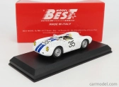 Best-model Porsche 550 Rs Spider N 35 24h Le Mans 1957 Hugus - G.de Beaufort 1:43 Bílá Modrá
