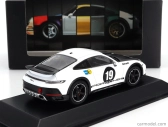 Spark-model Porsche 911 992 N 19 Rally Dakar (livrej 1971) Kupé 2023 1:43 Biela čierna