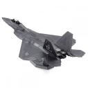 Oceľová stavebnica F-22 Raptor