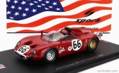 Spark-model Alfa romeo 33 Spider Team Autodelta N 66 12h Sebring 1967 R.bussinello - N.galli 1:43 Red