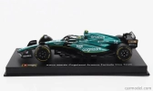 Bburago Aston martin F1 Amr23 Team Aramco Cognizant N 14 Season 2023 Fernando Alonso – With Pilot And Showcase 1:43 zelená