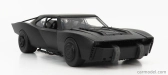 Jada Batman Batmobile With Figure 2022 - The Batman Movie 1:18 Matt Black