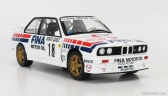 Solido BMW 3-series M3 (e30) Fina Gr.a N 18 Rally Montecarlo 1989 Marc Duez - Alain Lopes 1:18 Bílá Červená Ble
