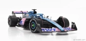 Solido Renault F1 A523 Team Bwt Alpine Press Launch Livery N 10 Pierre Gasly - N 31 Esteban Ocon 2023 1:18 Modrá čierna ružová