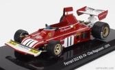 Edicola Ferrari F1 312 B3-74 N 11 Sezóna 1974 Clay Regazzoni - Con Vetrina - S vitrínou 1:24 červená biela