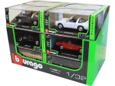 Bburago súprava modelov áut Classic 1:32 12 ks
