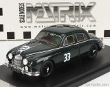Modely v mierke Matrix Jaguar Mkii 3.4 Litre N 33 Winner Silverstone Daily Express Trophy 1958 1:43 Zelená