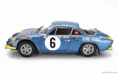 Solido Renault Alpine A110 1600s (nočná verzia) N 6 Rally Montecarlo 1972 J.candruet - P.pagani 1:18 Blue Met