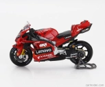 Maisto Ducati Set 2x Desmosedici Gp23 Team Lenovo N 1 World Champion Motogp Season 2023 Francesco Bagnaia + N 23 Motogp Season 2023 Enea Bastianini 1:18 Red
