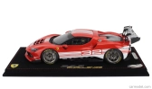Bbr-models Ferrari 296 Gt3 3.0l Twin Turbo V6 Challenge N 32 Launch Version 2023 - Con Vetrina - With Showcase 1:18 Červená Bílá