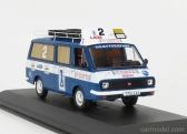 Ixo-models RAF 2203 Minibus Team Rally Lada Service Assistance 1984 1:43 Modrá biela