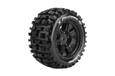 X-PIONEER SPORT 1/5 24mm hex Black Rims